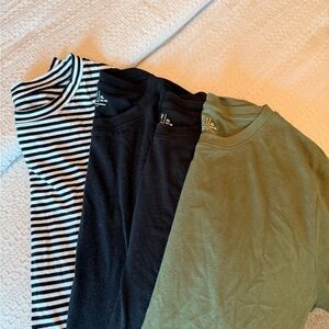 Set of four Time and Tru tshirt dresses. All XL